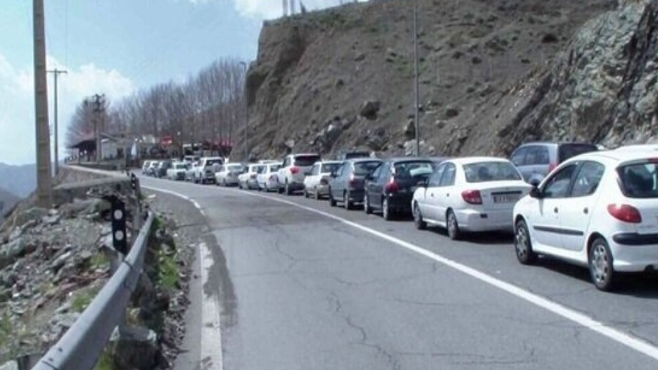 جاده چالوس یکطرفه می‌شود