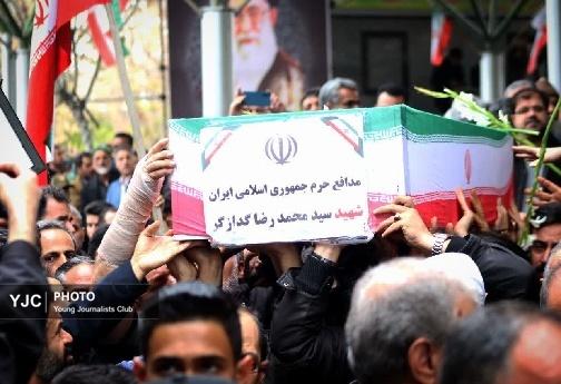 تشییع پیکر پاک دو تن از شهدای شهرستان بروجرد + تصاویر