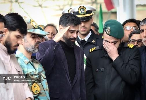 تشییع پیکر پاک دو تن از شهدای شهرستان بروجرد + تصاویر