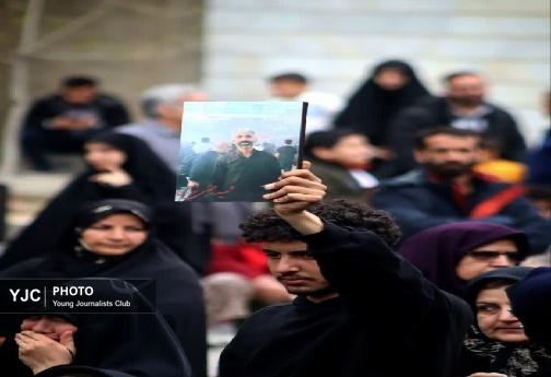 تشییع پیکر پاک دو تن از شهدای شهرستان بروجرد + تصاویر