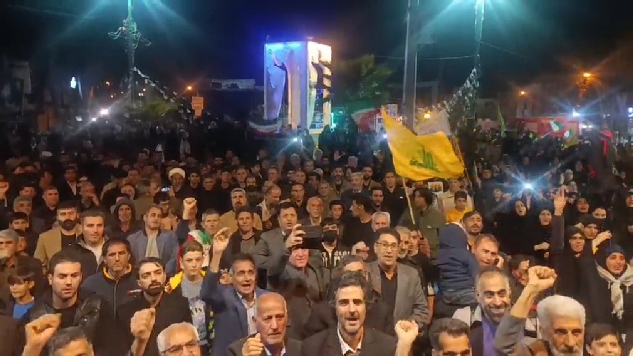 کوهدشتی‌ها امشب یکصدا؛ لک و لر، یه صدا، مرگ بر آمریکا + فیلم