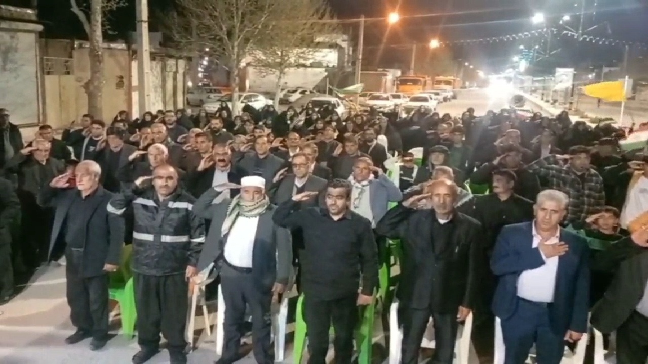رومشکان؛ تمام قد ایستاده به احترام وطن + فیلم