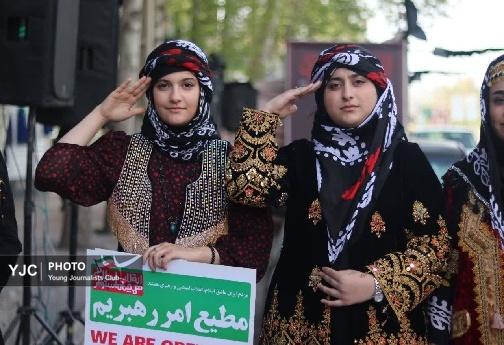زنان لرستانی پیشتاز استکبار ستیزی + فیلم و تصاویر