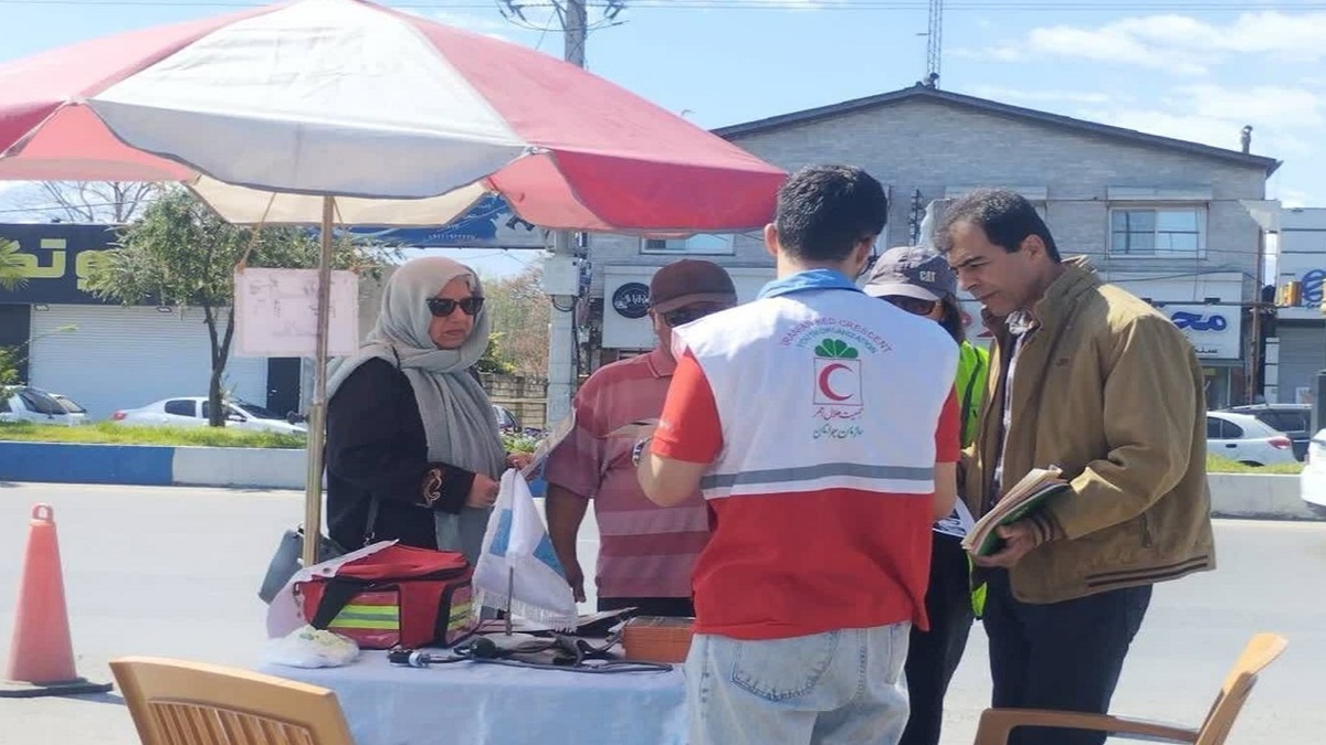 باشگاه خبرنگاران -بهره مندی یک میلیون و ۹۶۰ هزار نفر از خدمات نوروزی هلال احمر مازندران