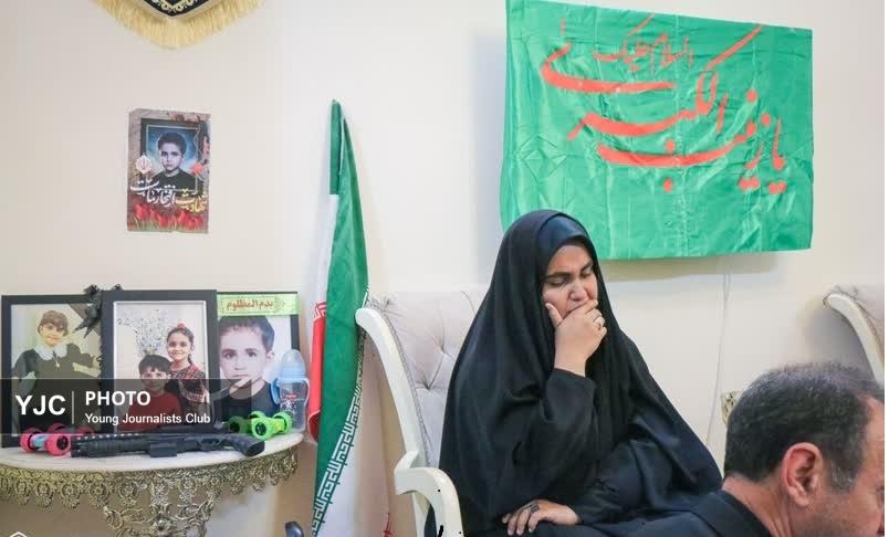پیچیدن عطر حرم امامزاده موسی مبرقع(ع) در خانه شهدای قمی جنگ تحمیلی سوم +تصاویر