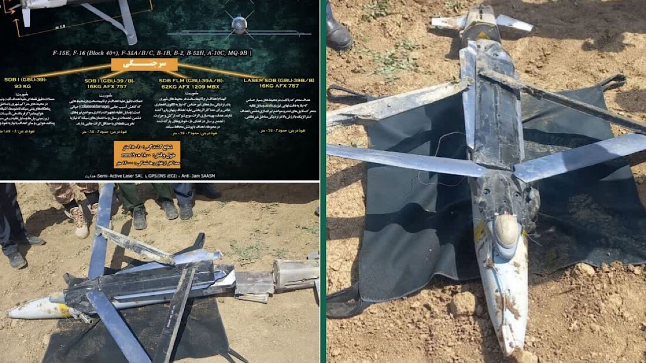 سپاه: یک بمب سالم GBU-۳۹ SDB در اختیار رزمندگان اسلام قرار گرفت