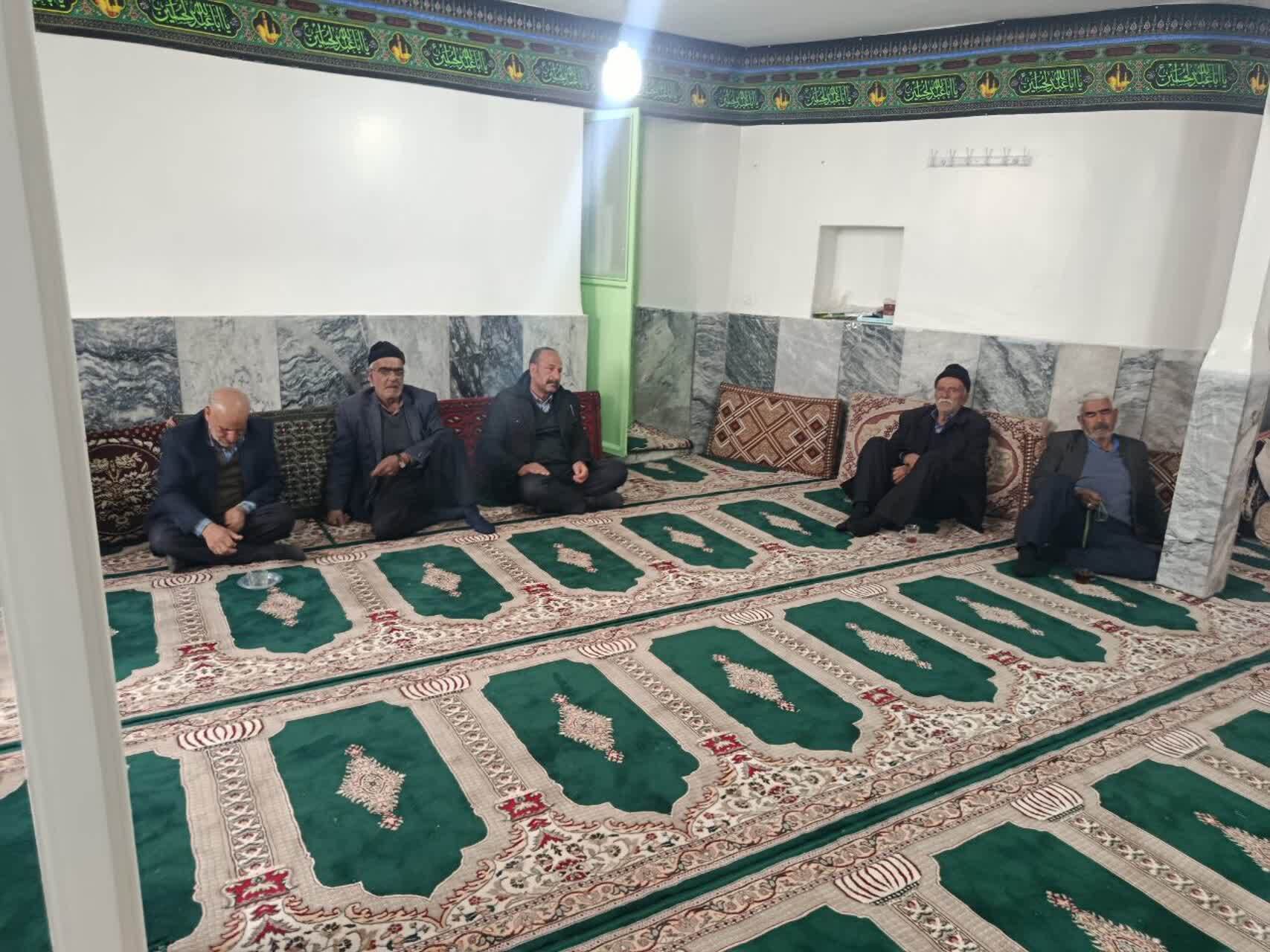 مراسم گرامیداشت اربعین رهبر شهید کشورمان در روستای توآباد
