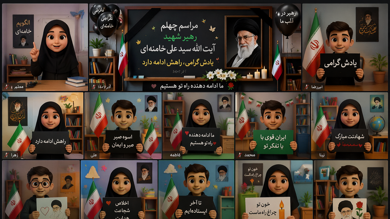 از کرمان تا «شبکه شاد»؛ حماسه اربعین رهبر شهید در دنیای دیجیتال