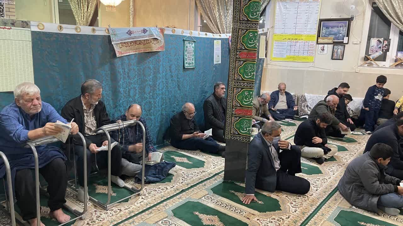 یادبود چهلمین روز شهادت رهبر انقلاب در روستای اوره نطنز