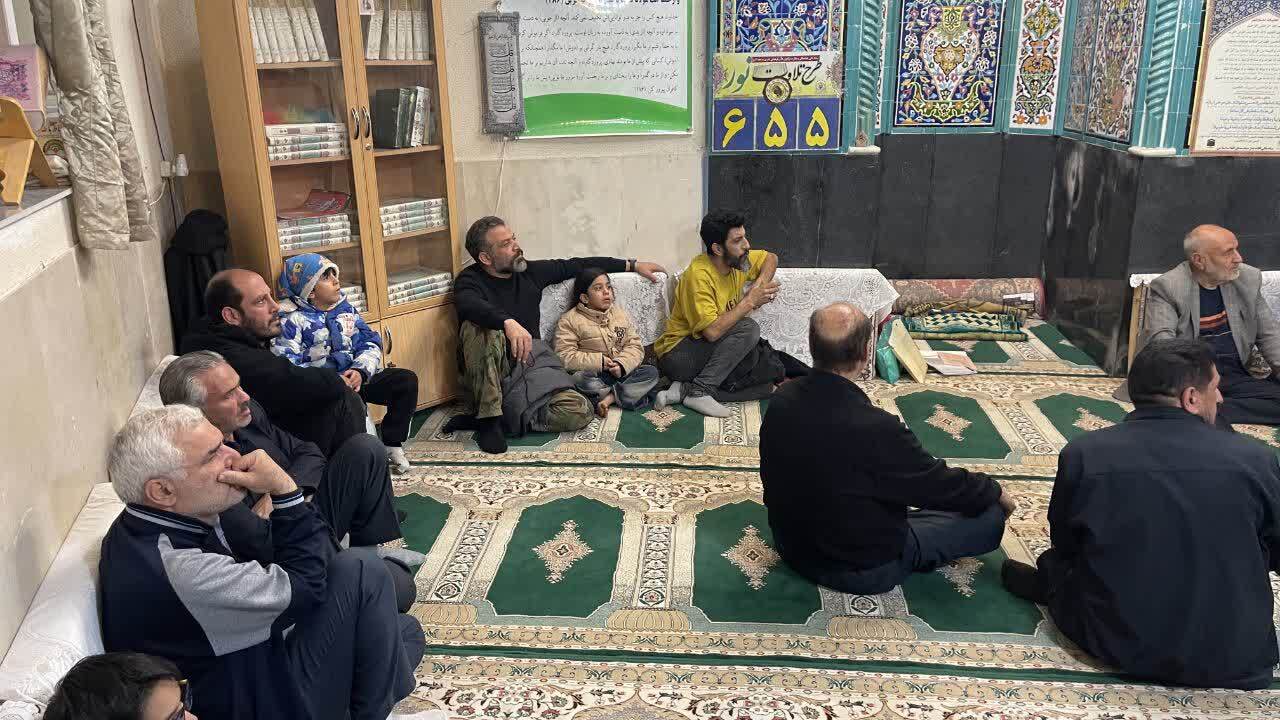 یادبود چهلمین روز شهادت رهبر انقلاب در روستای اوره نطنز