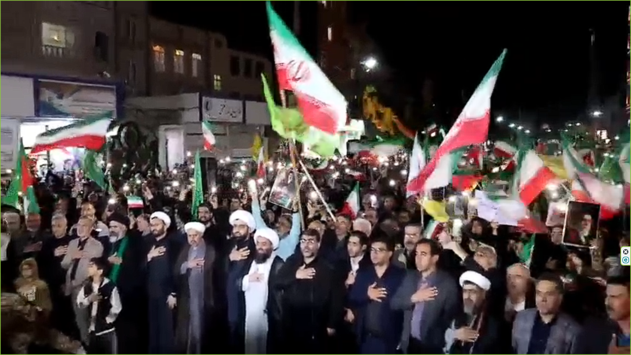 جلوه‌هایی از مراسم سی و نهمین شب از آیین سوگواری رهبر شهید در بهارستان + فیلم