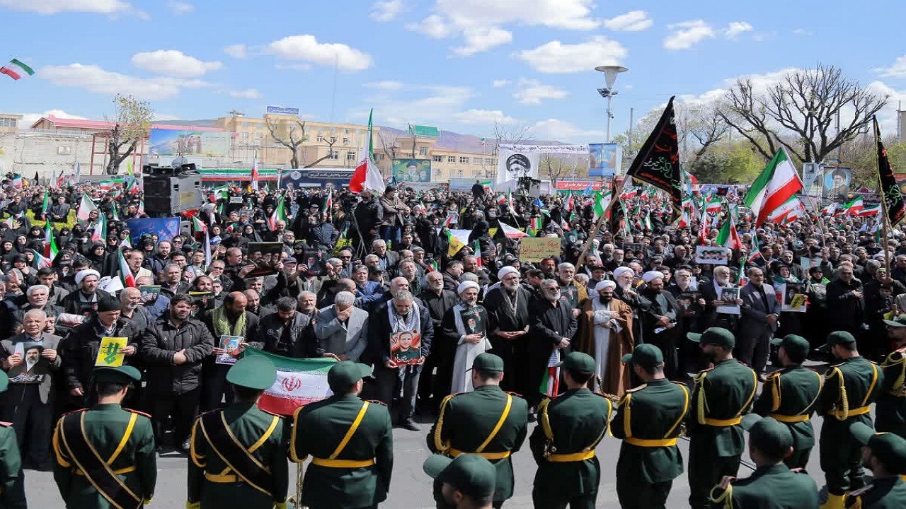 مراسم بزرگداشت چهلمین روز شهادت قائد امت اسلامی در تبریز