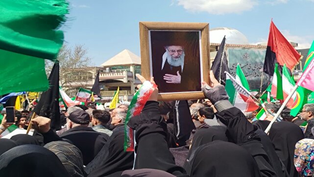 عزاداری مردم بروجرد در اربعین امام شهید و شهدای مظلوم میناب