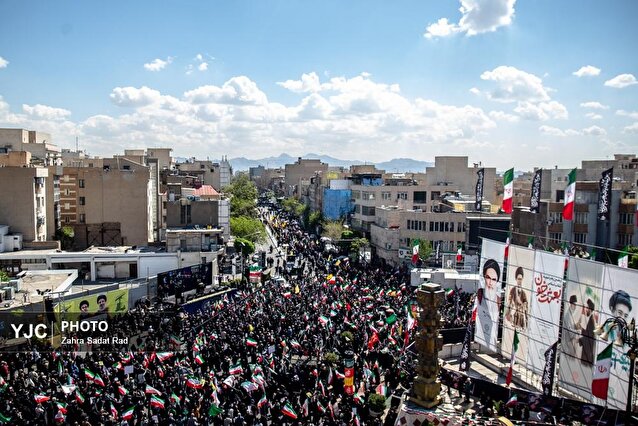 مراسم اربعین رهبر شهید انقلاب در تهران (۲)