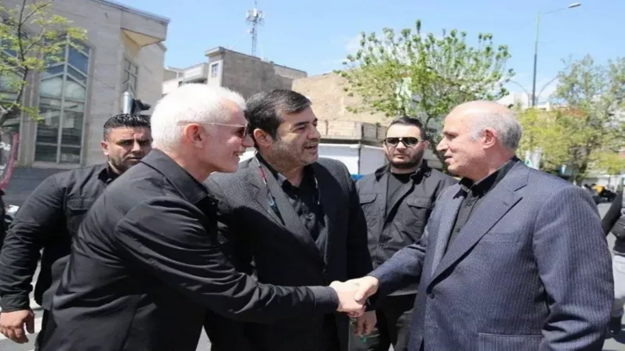 وزیر ورزش و تاج در مراسم اربعین رهبر شهید انقلاب