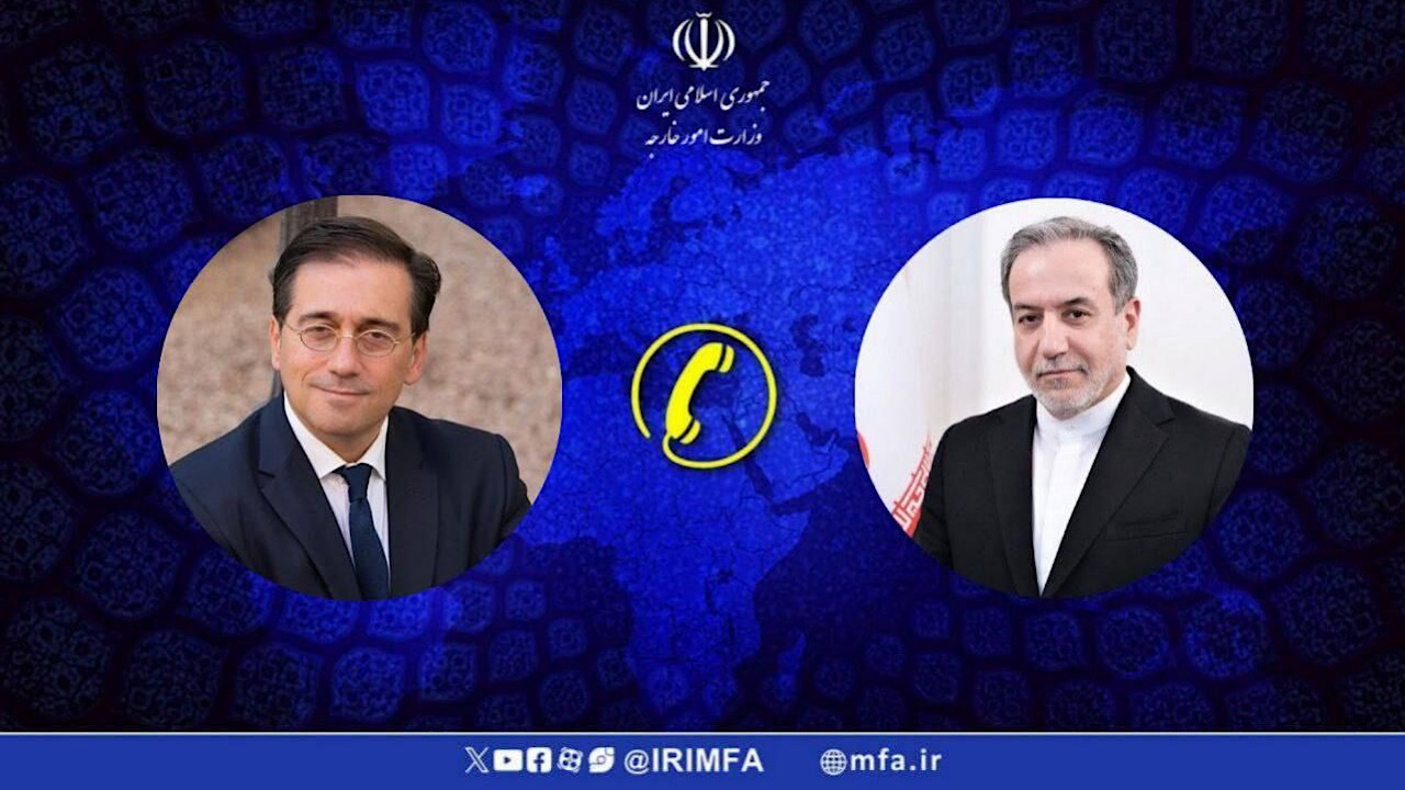 قدردانی عراقچی از مواضع اصولی و شرافتمندانه اسپانیا در مخالفت با تجاوز نظامی به ایران
