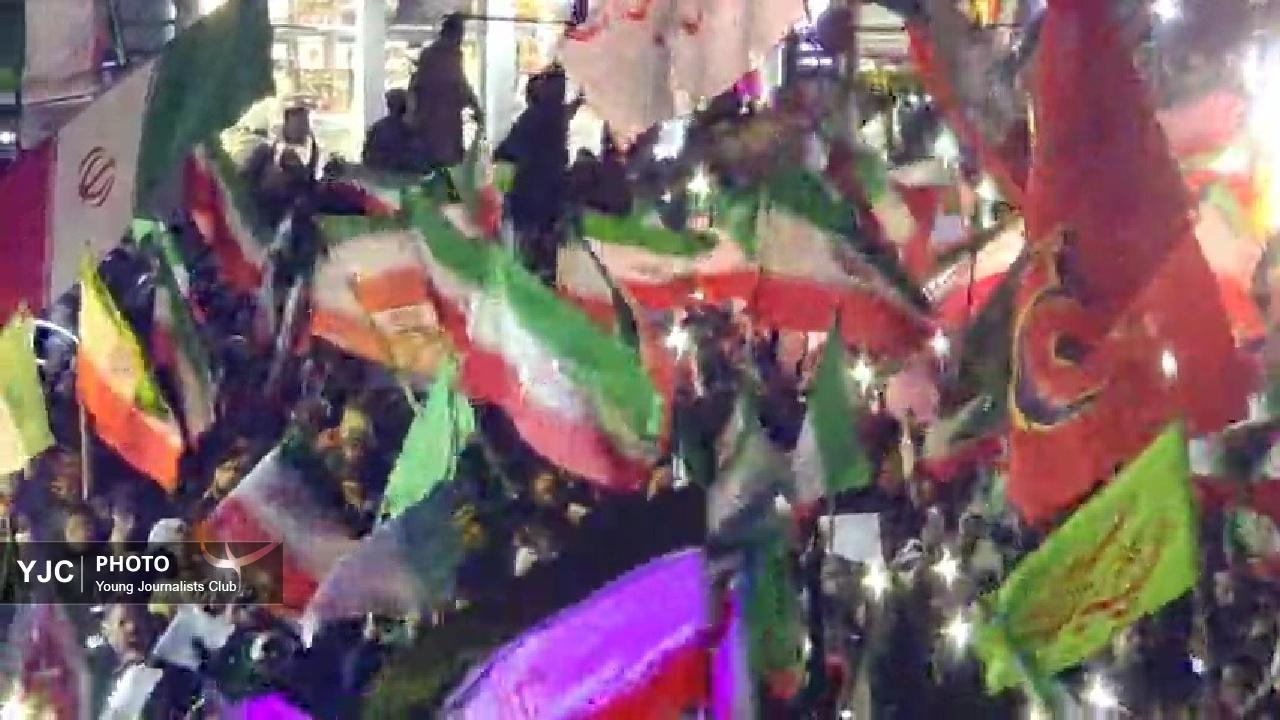 معرکه حماسی امشب بروجرد + فیلم