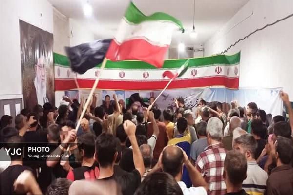 مراسم اربعین امام، رهبر و قائد شهید در زندان‌های فارس + فیلم