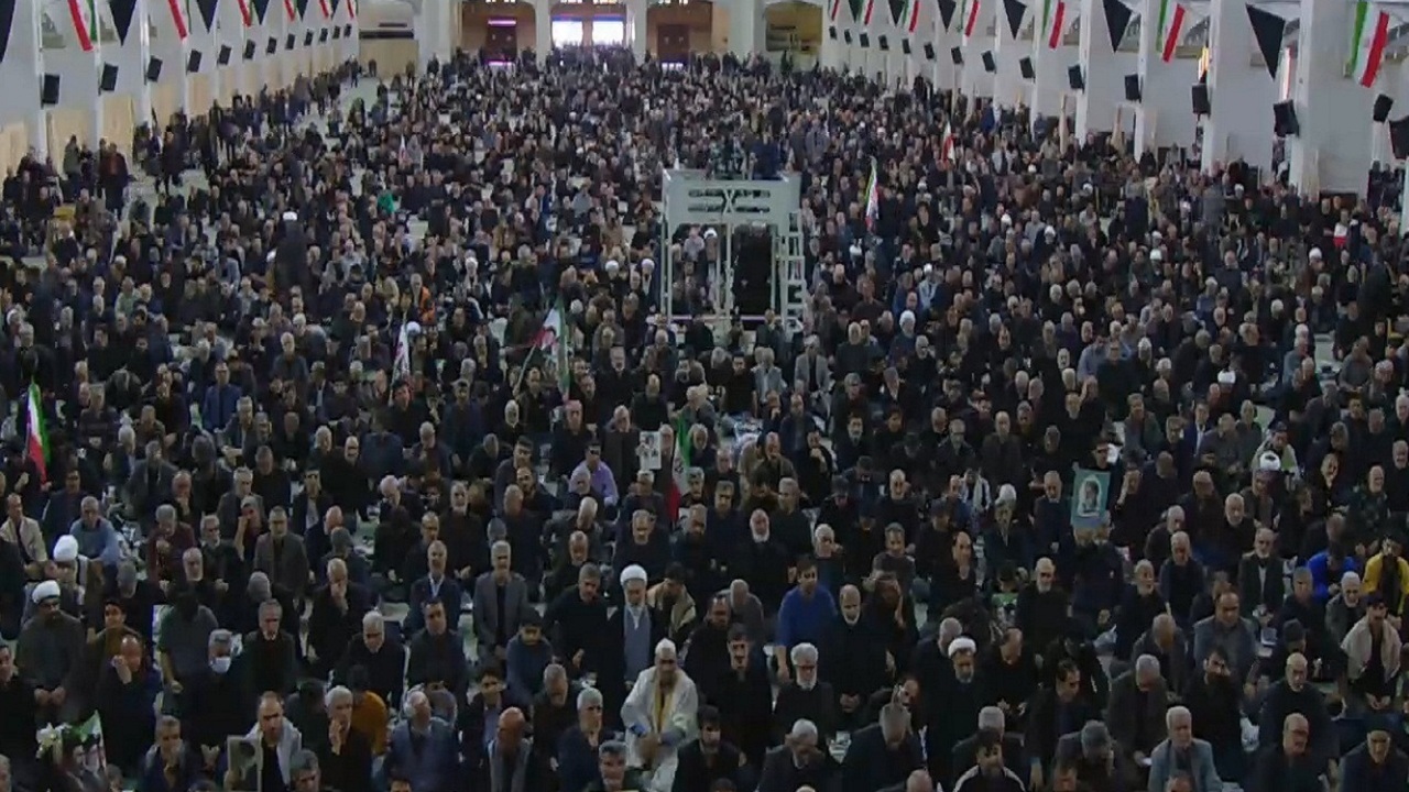 مراسم بزرگداشت چهلمین روز شهادت قائد امت اسلامی در تبریز