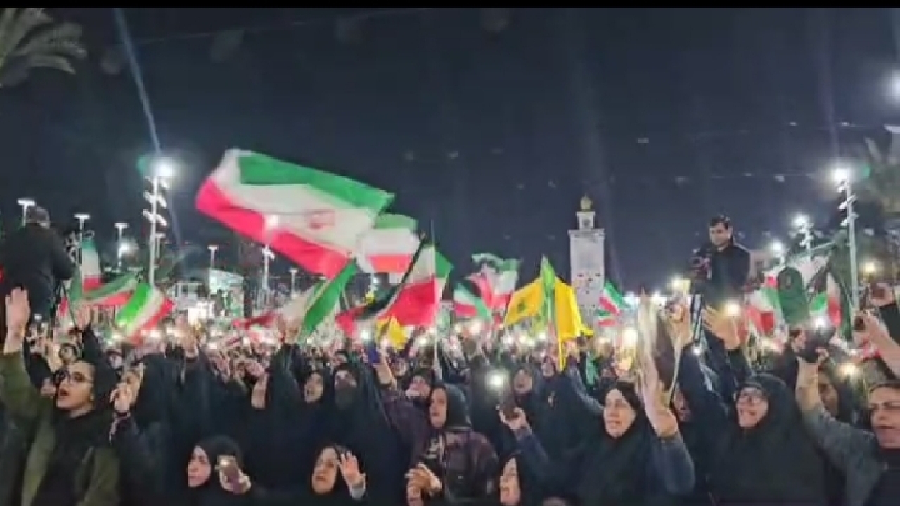 جلوه ای از ایستادگی مردم رشت در میدان مقاومت + فیلم