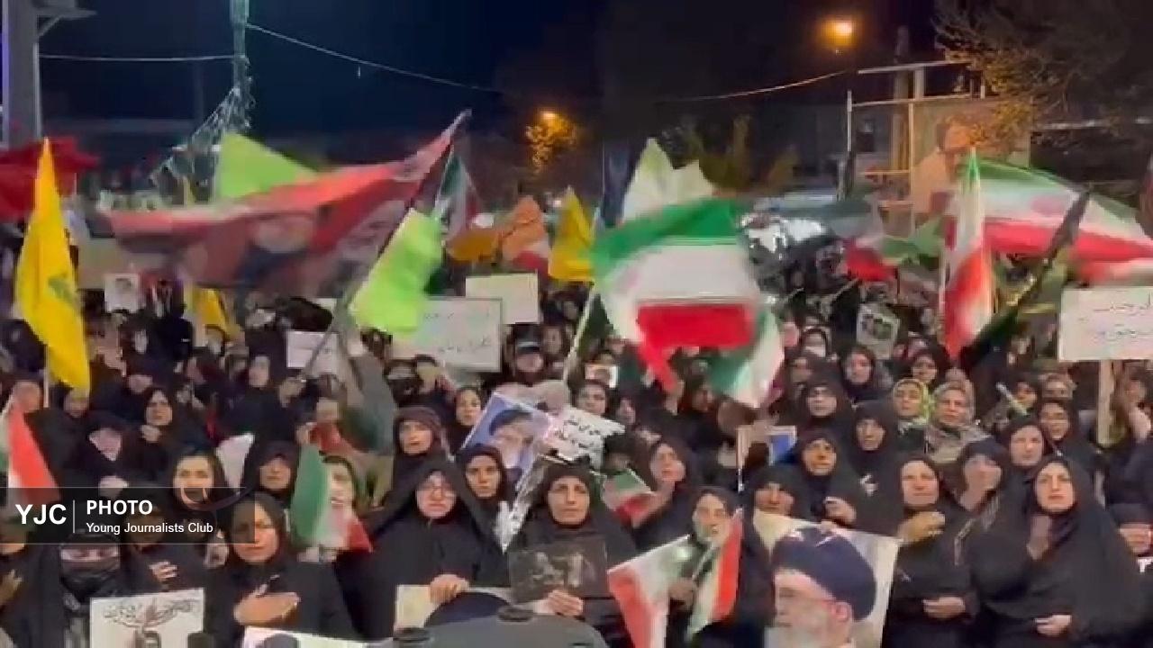 لبیک کوهدشتی‌ها به فرموده رهبر انقلاب برای حضور پرشور در خیابان + فیلم