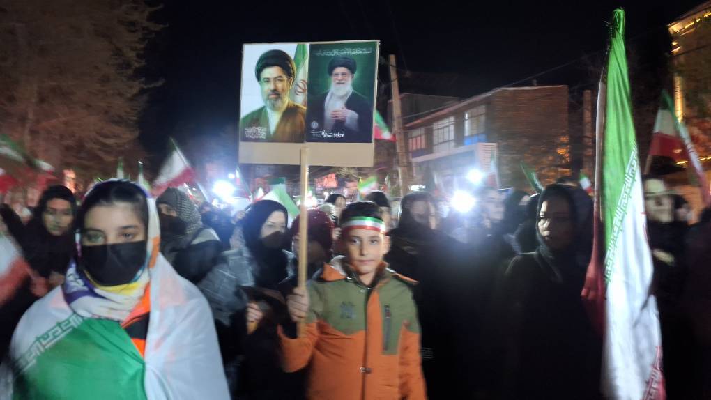 راهپیمایی مردم ولایی وانقلابی شهرستان خوی برای بیعت مجدد با رهبر انقلاب اسلامی + تصاویر