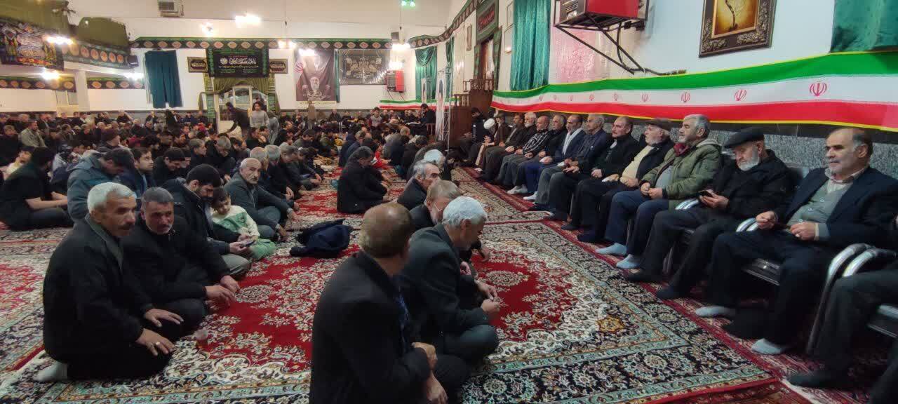 تا پای جان برای ایران جان باحضور کودکان و نوجوانان و مردم ولایی شهر صالح آباد