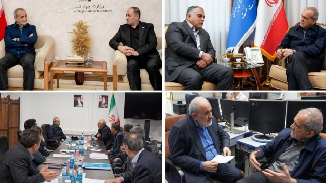 پزشکیان: خدمت بی‌وقفه به مردم در شرایط جنگی، یک افتخار ملی است