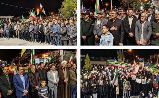 مردم خراسان جنوبی در سنگر خیابان + تصاویر