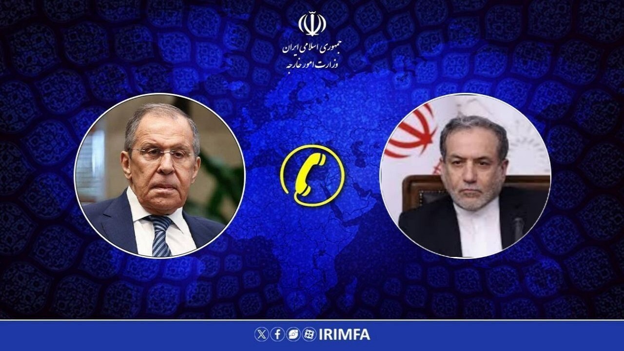گفت وگوی تلفنی وزرای امور خارجه ایران و روسیه