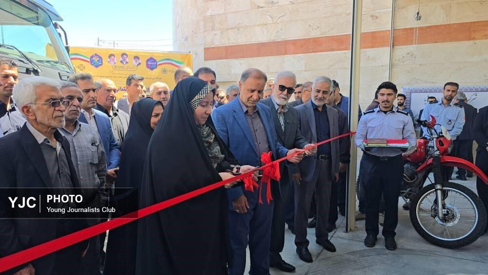 افتتاح ایستگاه منطقه ۶ آتش نشانی شیراز/روایت ایثار بانوان در مستندهای تازه «مستند صفر»