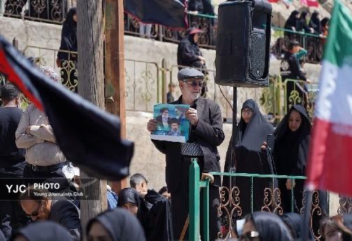 عزاداری ظهر شهادت امام صادق علیه السلام ؛ امامزاده عبدالله خرم آباد + تصاویر