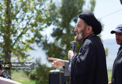 عزاداری ظهر شهادت امام صادق علیه السلام ؛ امامزاده عبدالله خرم آباد + تصاویر