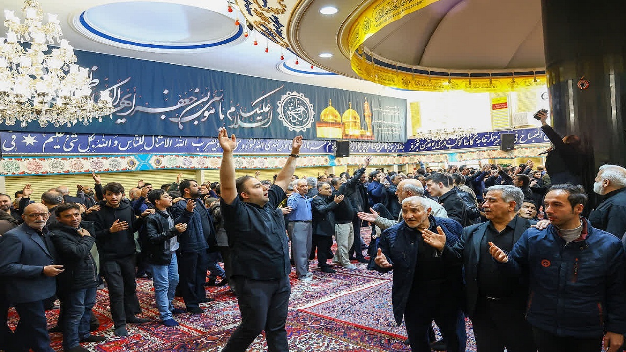 عزاداری سالروز شهادت امام صادق (ع) در تبریز