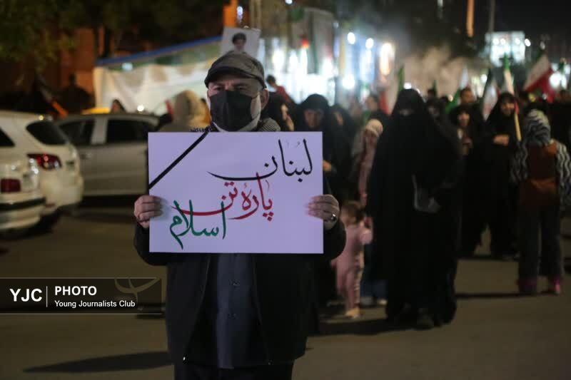 قمی&zwnj;ها تمام قد پای دفاع از میهن + تصاویر