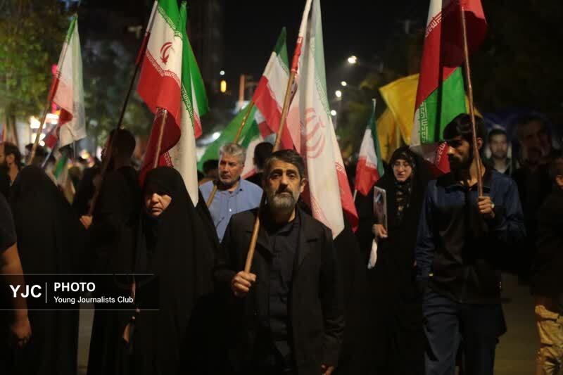 قمی&zwnj;ها تمام قد پای دفاع از میهن + تصاویر