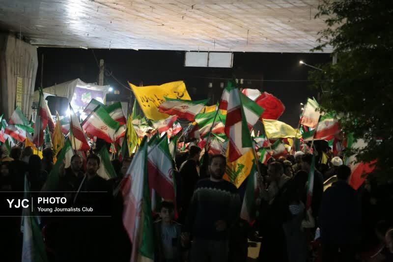 قمی&zwnj;ها تمام قد پای دفاع از میهن + تصاویر