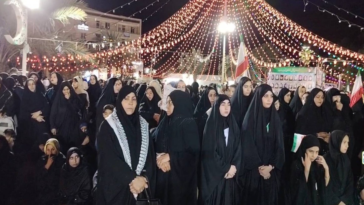 عزاداری به سبک سوسنگردی‌ها در سالروز شهادت امام جعفرصادق (ع) + فیلم