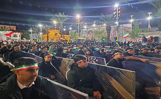 موج چهل و ششم اجتماع خونخواهی رهبر شهید انقلاب در رشت + فیلم و تصاویر