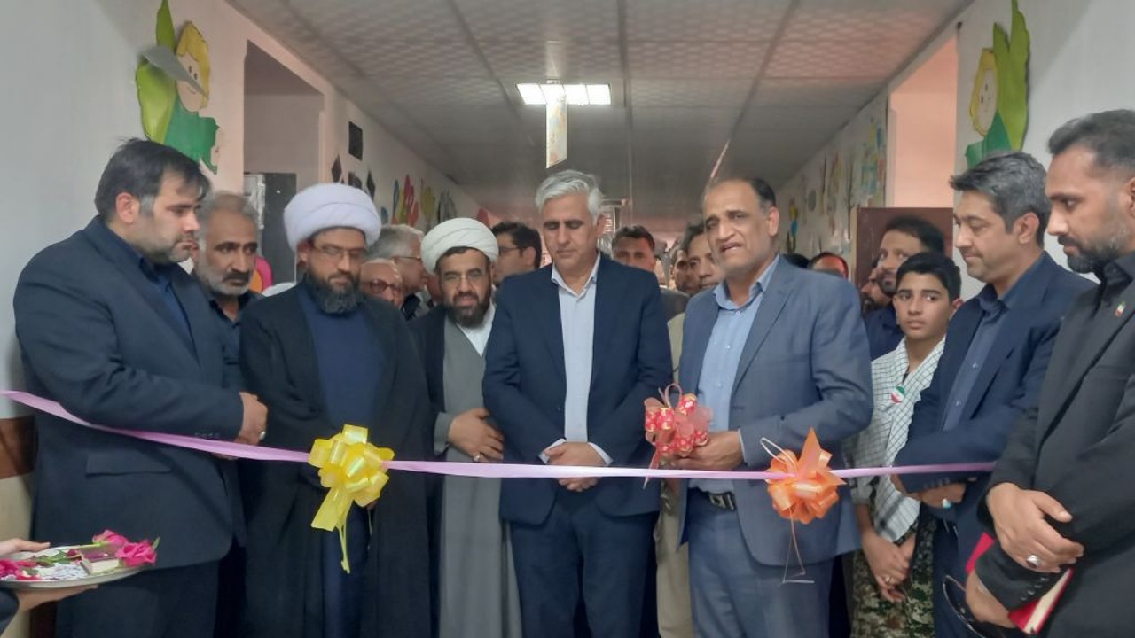 افتتاح مدرسه ۴ کلاسه روستای الله‌آباد در شهرستان نیمروز