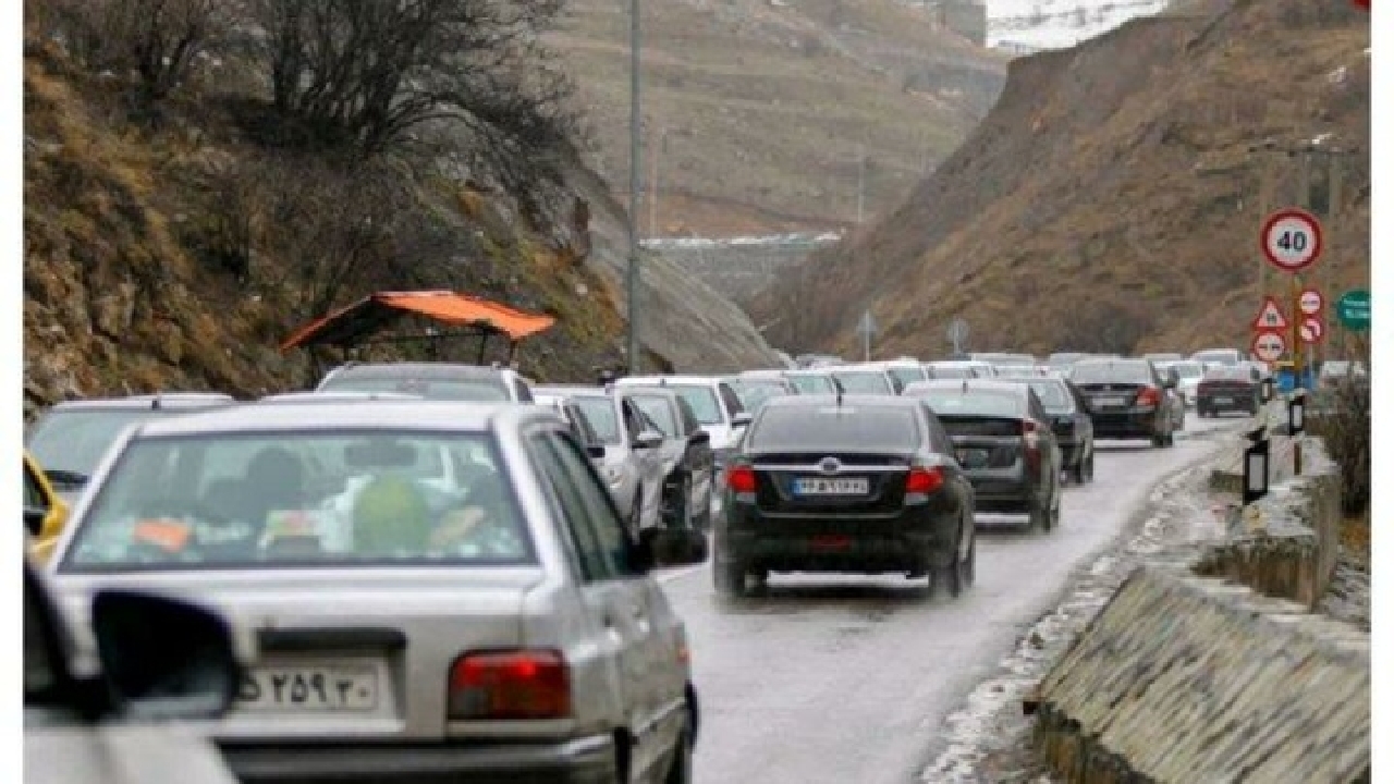 پلیس راهور: ترافیک در محور‌های شمالی کشور نیمه سنگین است