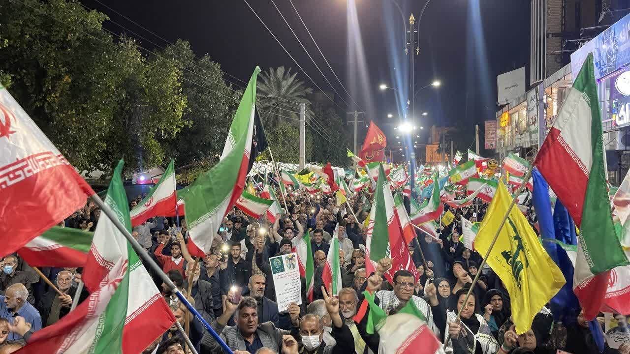 چهل و شش شب اقتدار بهبهان از لنز دوربین شهروندخبرنگار