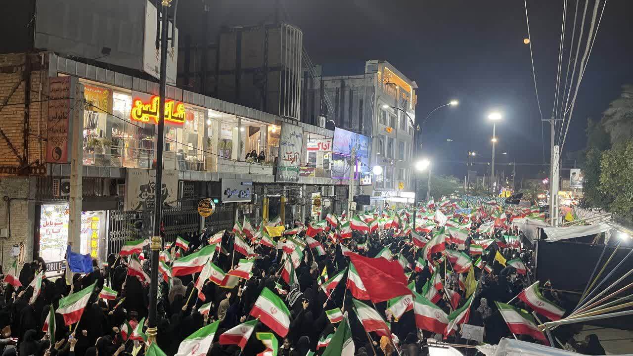 چهل و شش شب اقتدار بهبهان از لنز دوربین شهروندخبرنگار