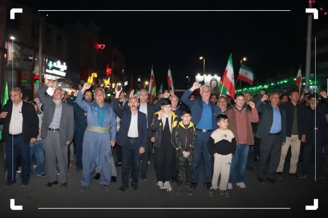 چهل وهشتمین اجتماع عظیم مردم انقلابی و شهید پرور ماهدشت در حمایت از رهبری