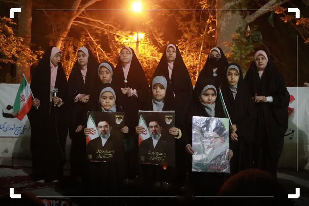 چهل وهشتمین اجتماع عظیم مردم انقلابی و شهید پرور ماهدشت در حمایت از رهبری