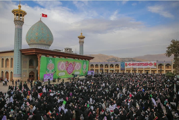 حرم شاهچراغ میزبان سومین پویش بزرگ میثاق فاطمی/ اعلام مسیر‌های ورودی به آستان مقدس
