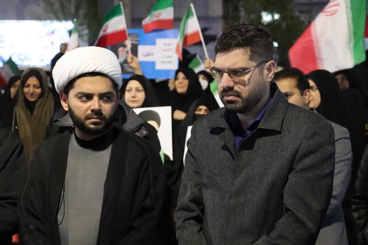 جلوه&zwnj;هایی از بیست ودومین اجتماع عظیم مردم انقلابی ماهدشت برای شهادت رهبر انقلاب اسلامی + عکس