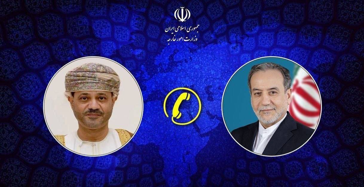 گفت‌وگوی تلفنی وزرای امور خارجه ایران و عمان