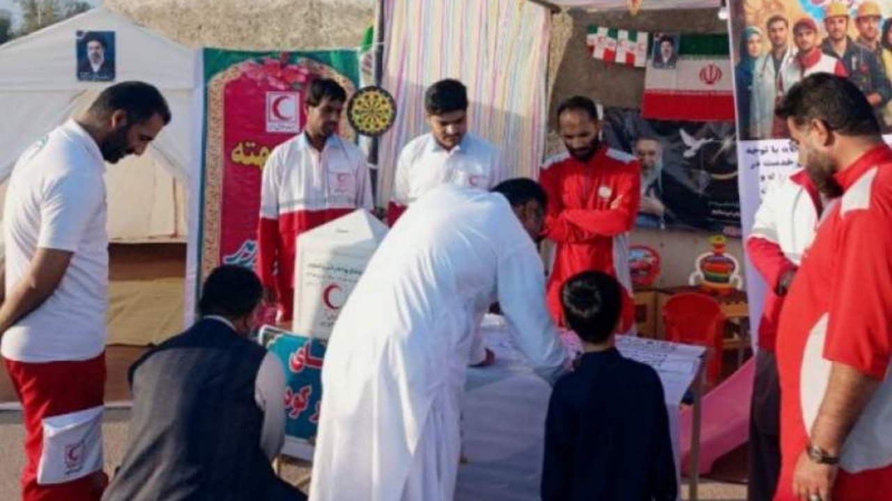 افتتاح پست نوروزی خدمات سفر در سراوان