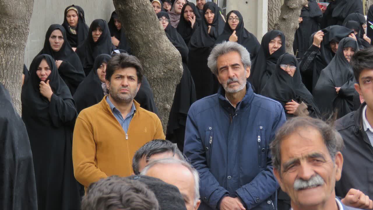 مراسم استقبال از سرافرازان ناو دنا در هریس